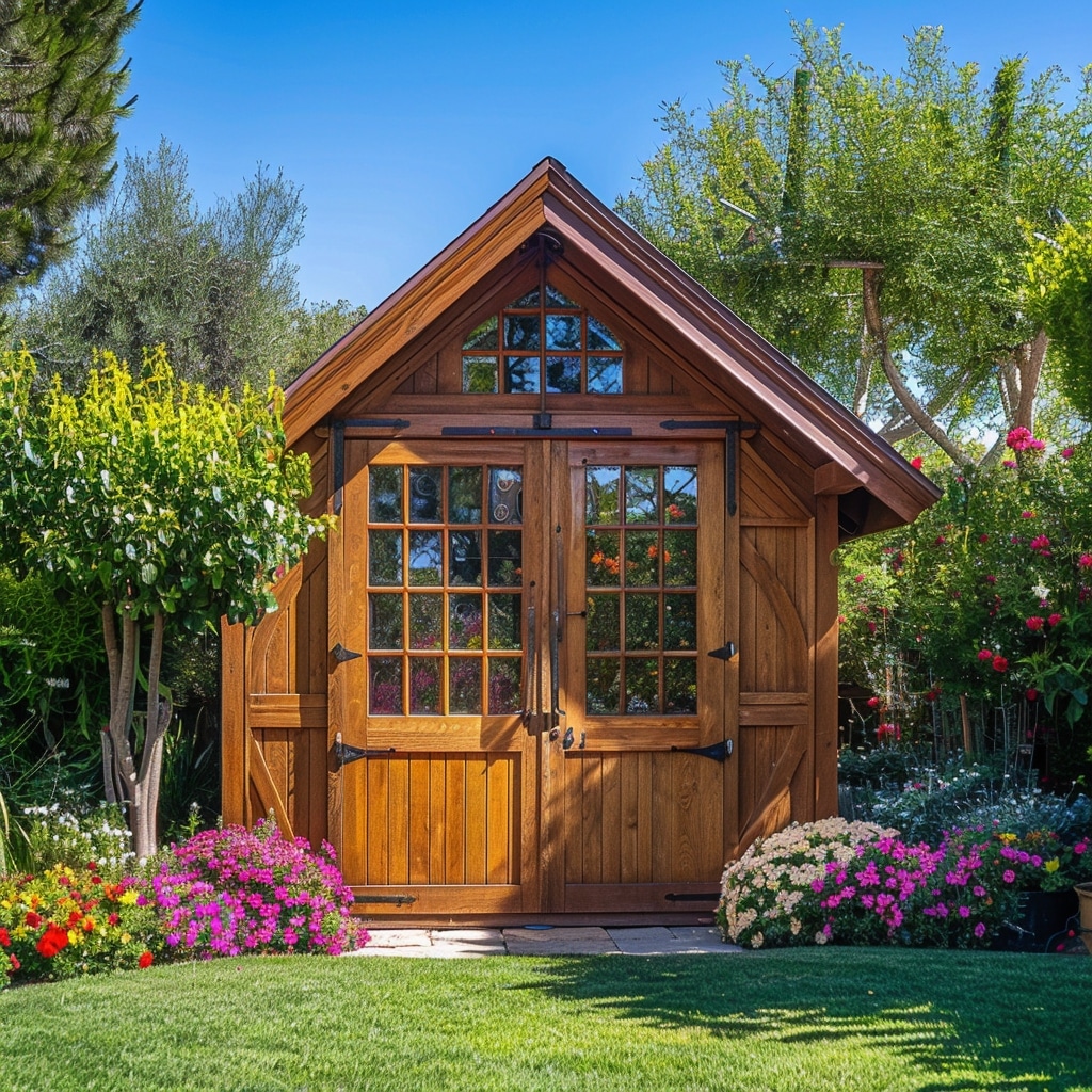 Abri de jardin : Créez un espace de rangement élégant et fonctionnel !