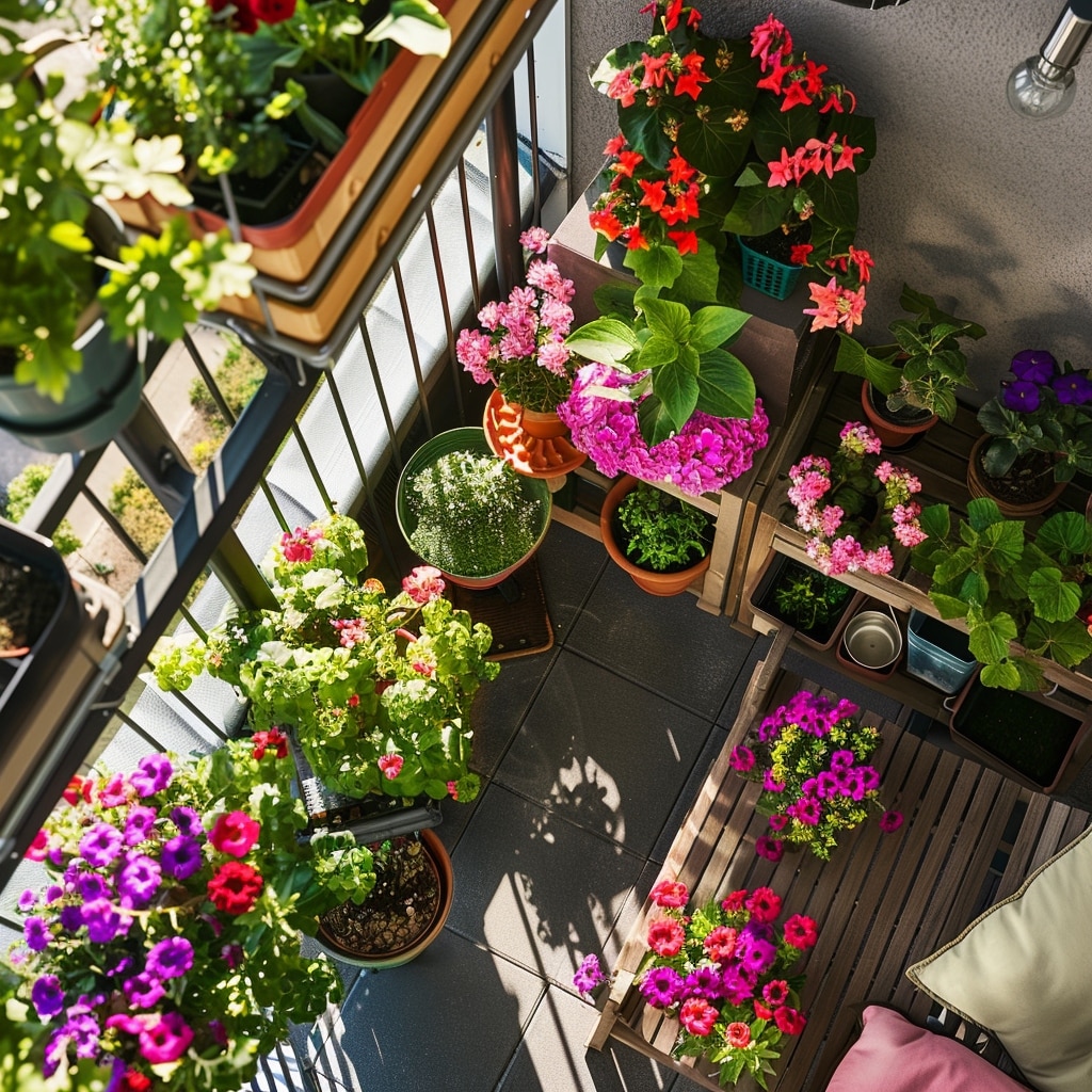 Choisir les plantes adaptées à son balcon