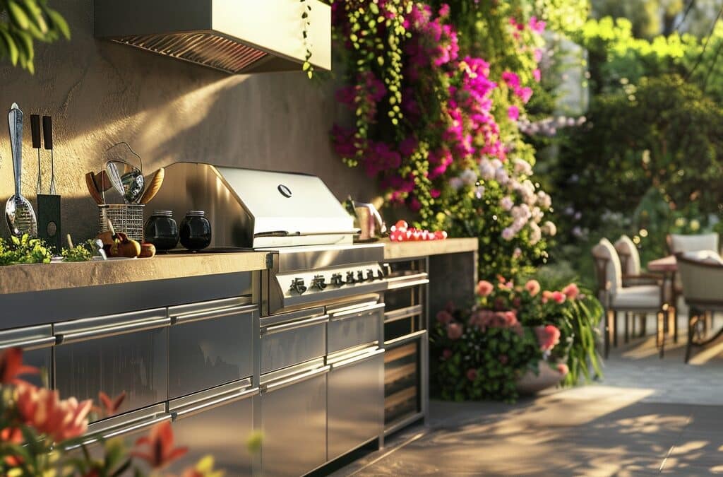 Cuisine extérieure : Transformez votre jardin en un espace culinaire convivial !