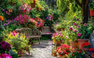 Entretien des plantes en pots : Conseils pour des jardinières florissantes toute l’année !
