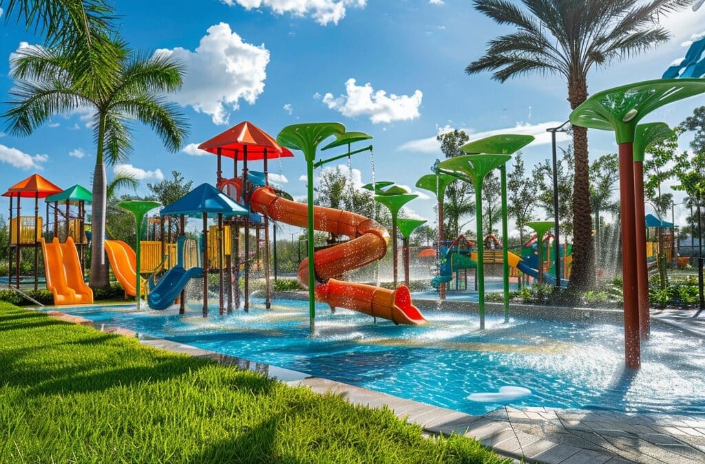 Espace de jeux aquatiques : Créez une oasis rafraîchissante pour les enfants !