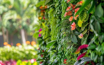 Jardin vertical : Optimisez l’espace avec un mur végétal impressionnant !