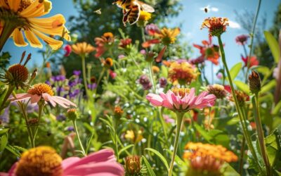 Plantes mellifères : Attirez les abeilles avec ces fleurs indispensables !