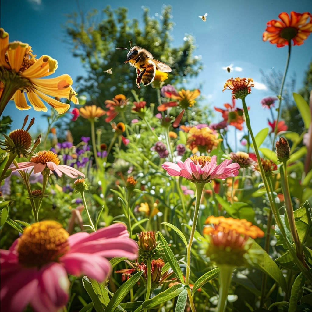 Plantes mellifères : Attirez les abeilles avec ces fleurs indispensables !