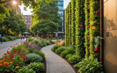 Création d’espaces verts : Intégrer des zones de biodiversité en milieu urbain